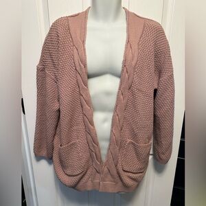 Womens Traleubie open front cardigan size XL